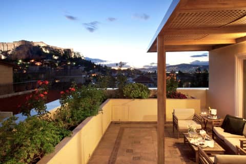 Electra Palace Athens — balance & terrace