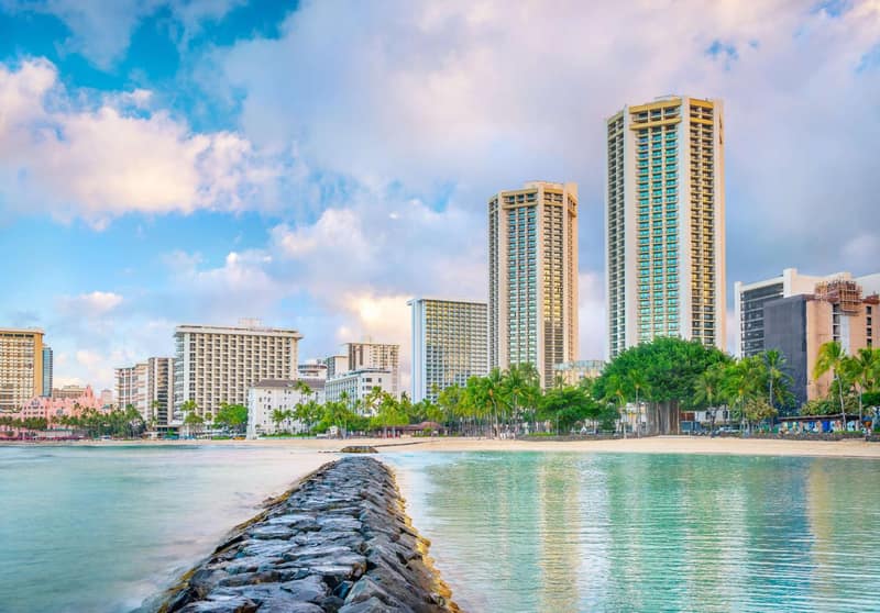 Hyatt Regency Waikiki Beach Resort & Spa — building