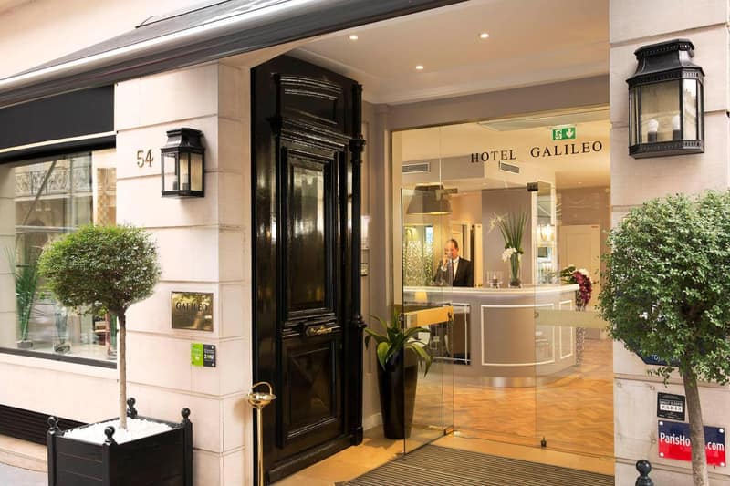 Hôtel Galileo Champs Elysées — recepcion & lobby