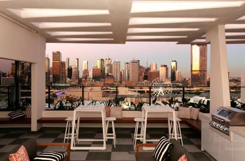 Opera Apartments South Brisbane — roof