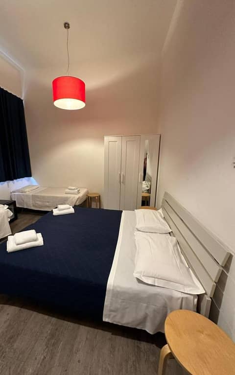 Garden Blue — hotel room