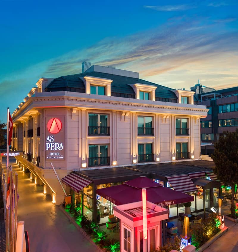 Aspera Hotel Altunizade — building