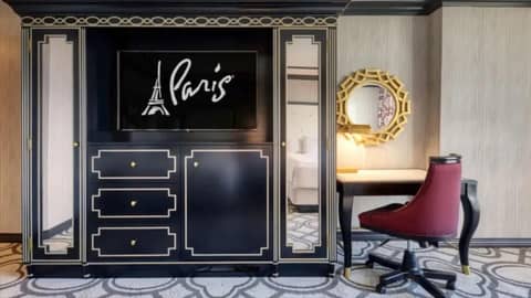 Paris Las Vegas Hotel & Casino — hotel room