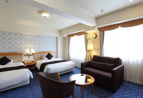 Nishitetsu Grand Hotel — hotel room