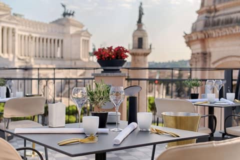 NH Collection Roma Fori Imperiali — balance & terrace