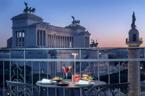 NH Collection Roma Fori Imperiali — balance & terrace