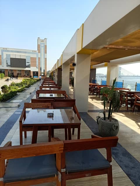 Nile Transport Hotel — balance & terrace