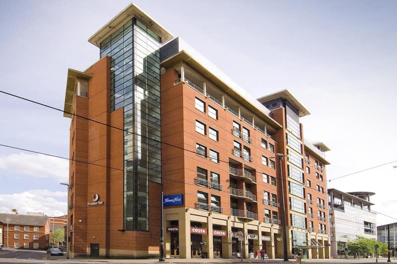 Premier Inn Manchester Central — hotel building