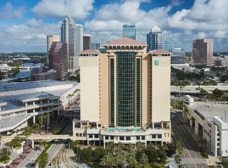 Embassy Suites by Hilton Tampa Downtown Convention Center — building