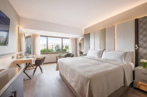 Four Seasons Hotel — hotel room