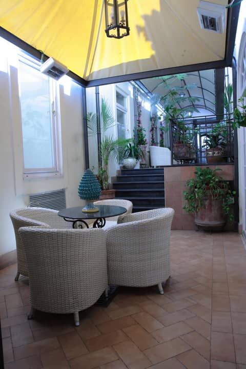 Palazzo Alabardieri — balance & terrace