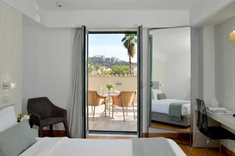 Athenaeum Eridanus Luxury Hotel — balance & terrace