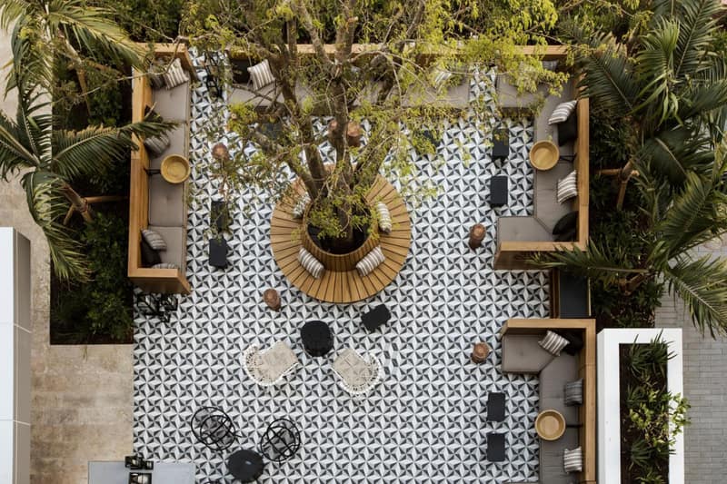 Angler's Hotel - Miami Beach — balance & terrace