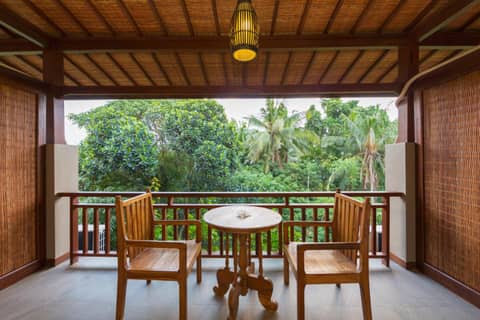 Alamdini Resort Ubud — balance & terrace