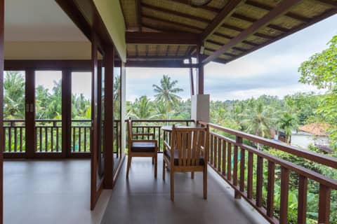 Alamdini Resort Ubud — balance & terrace