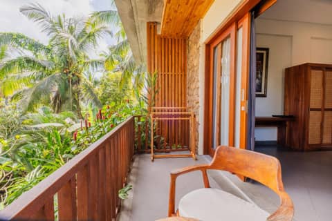Alamdini Resort Ubud — balance & terrace