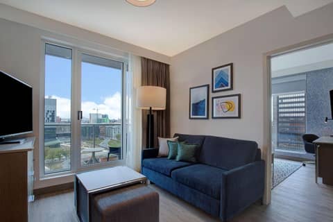 Homewood Suites By Hilton Montreal Downtown — hotel room
