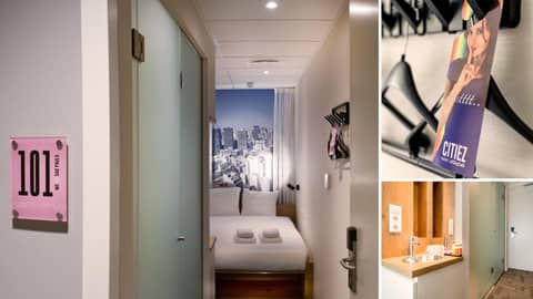 Citiez Hotel Amsterdam — hotel room