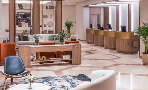 Madrid Marriott Hotel Princesa Plaza — recepcion & lobby