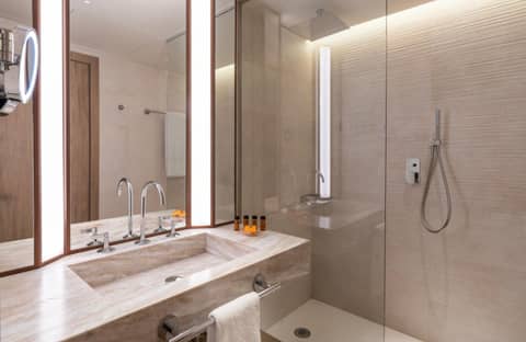 Madrid Marriott Hotel Princesa Plaza — bathroom