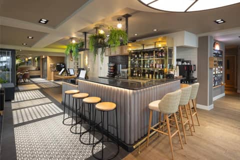 Point A Hotel London Kings Cross – St Pancras — hotel reception