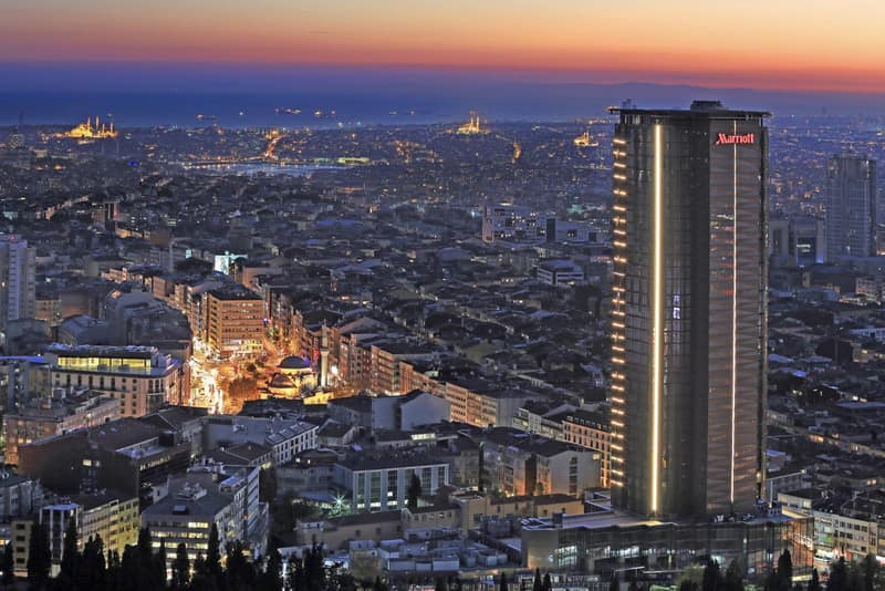 Istanbul Marriott Hotel Sisli — building