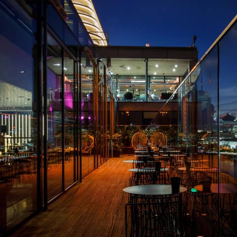 Sea Containers London — roof