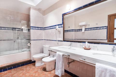 Casa Palacio Pilar del Toro — bathroom