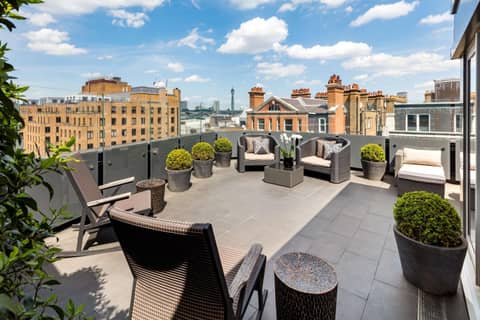 The May Fair Hotel Mayfair London — roof