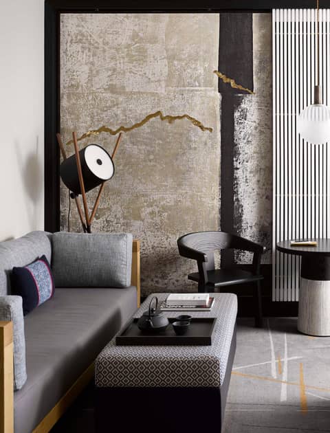 Aethos Hotel London Shoreditch — living room