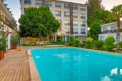 Lara Garden Hotel — recepcion & lobby