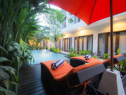 The Pavilion Hotel Kuta — recepcion & lobby