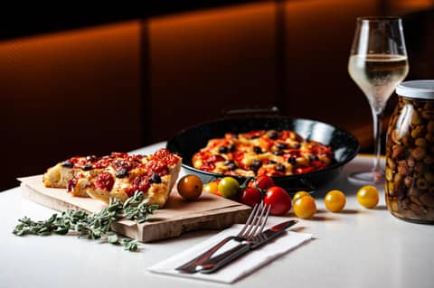 The Megaro Hotel - Kings Cross St Pancras London — breakfast buffet