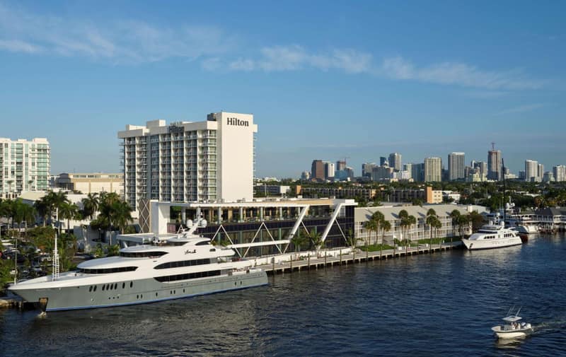 Hilton Fort Lauderdale Marina — building