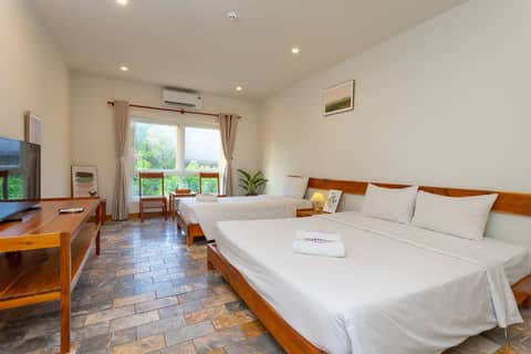 Superior Triple Room, 1 Bedroom, Resort View, Garden Area — the supplier's photographs — photo 1