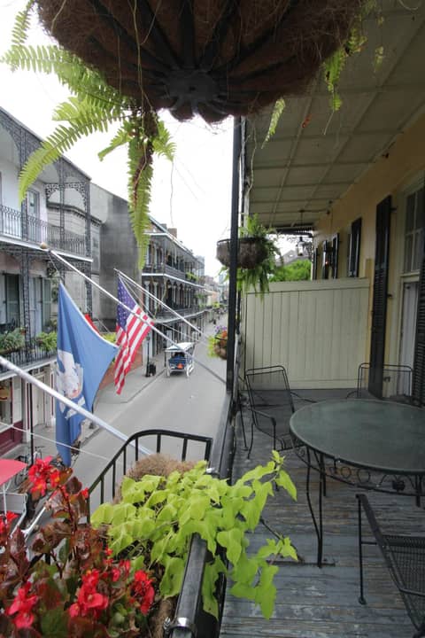 Andrew Jackson Hotel French Quarter — balcony
