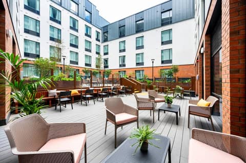 Staycity Aparthotels Dublin City Centre — balance & terrace