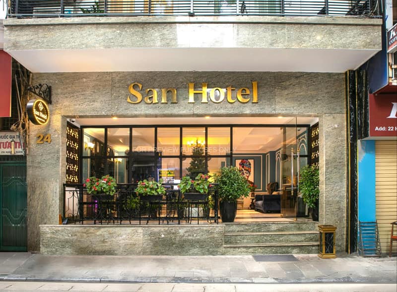 San Boutique Hotel & Travel — building