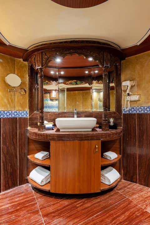 Chokhi Dhani Resort Jaipur — bathroom