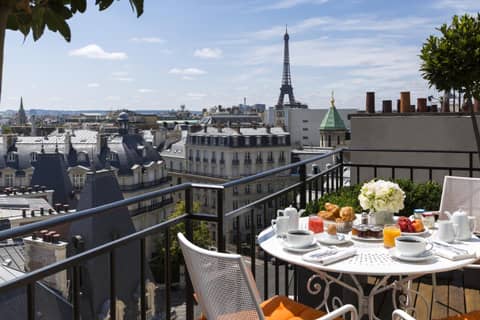 Hôtel San Régis — balance & terrace