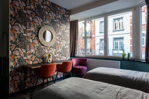 Hey - Aparthotel Brussels — hotel room